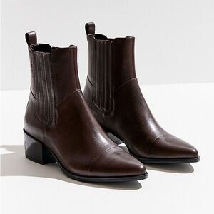 Vagabond Marja Brown Leather Ankle Boot (Size 39)